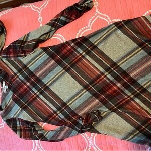 Madison Leigh Multicolor Plaid Dress